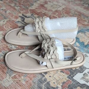 Steve Madden Women's Tan Braided Sandals